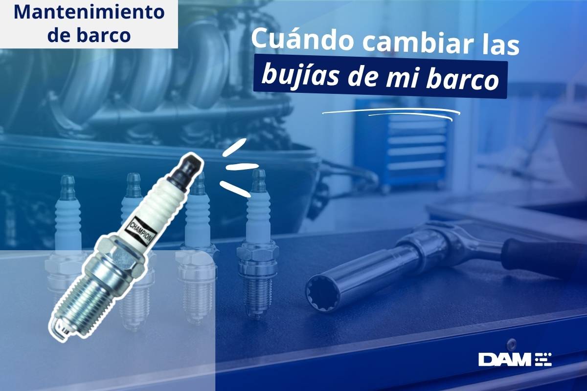Cuándo cambiar las bujías de mi barco